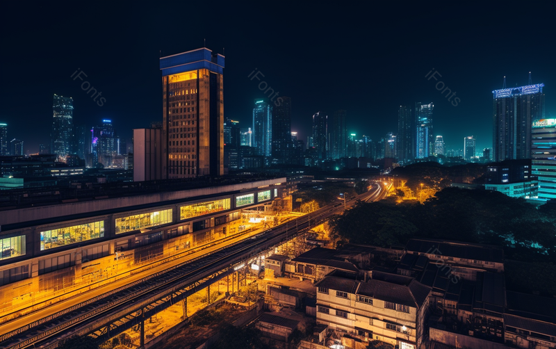 城市车流夜景城市街道摄影图,高清,摄影图,摄影图片,图片大全,摄影图免费下载